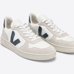 Men’s Veja V-10 B-Mesh White Nautico